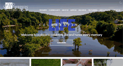 Desktop Screenshot of morrisonfuneralhomes.com